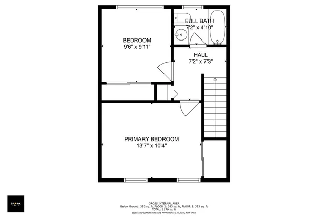 a picture of a wall with a white wall and a painting