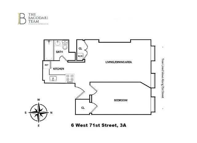 $749,000 | 6 West 71st Street, Unit 3A | Upper West Side