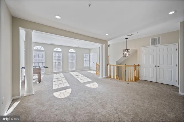 a view of entryway and hall