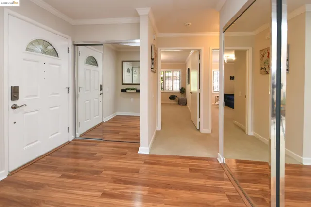 a view of a window in a room