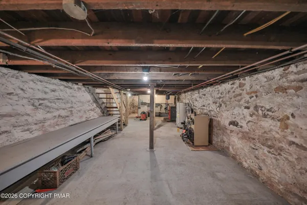 a view of storage and utility room