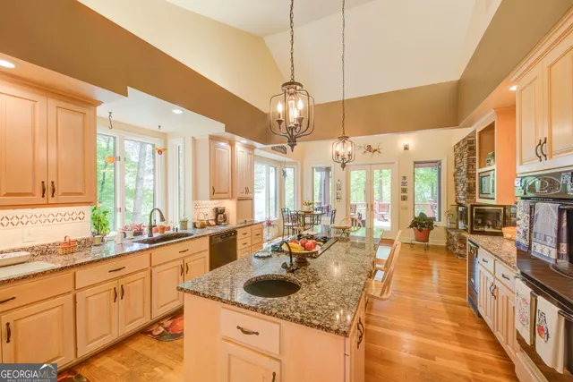 a view of sky from window