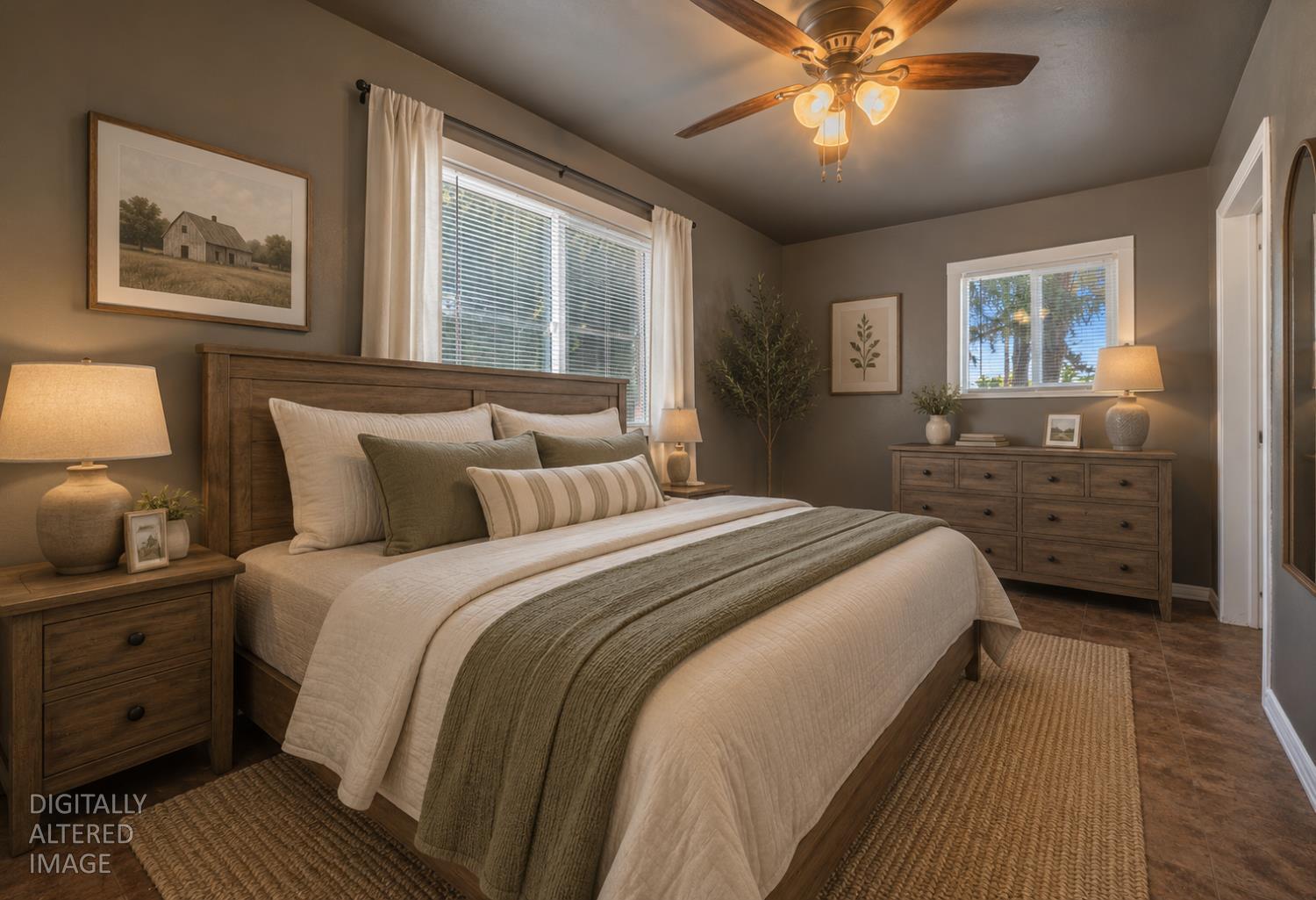 30 A Street Modesto, CA 95357 - Photo 21 of 29 Digitally staged bedroom 4