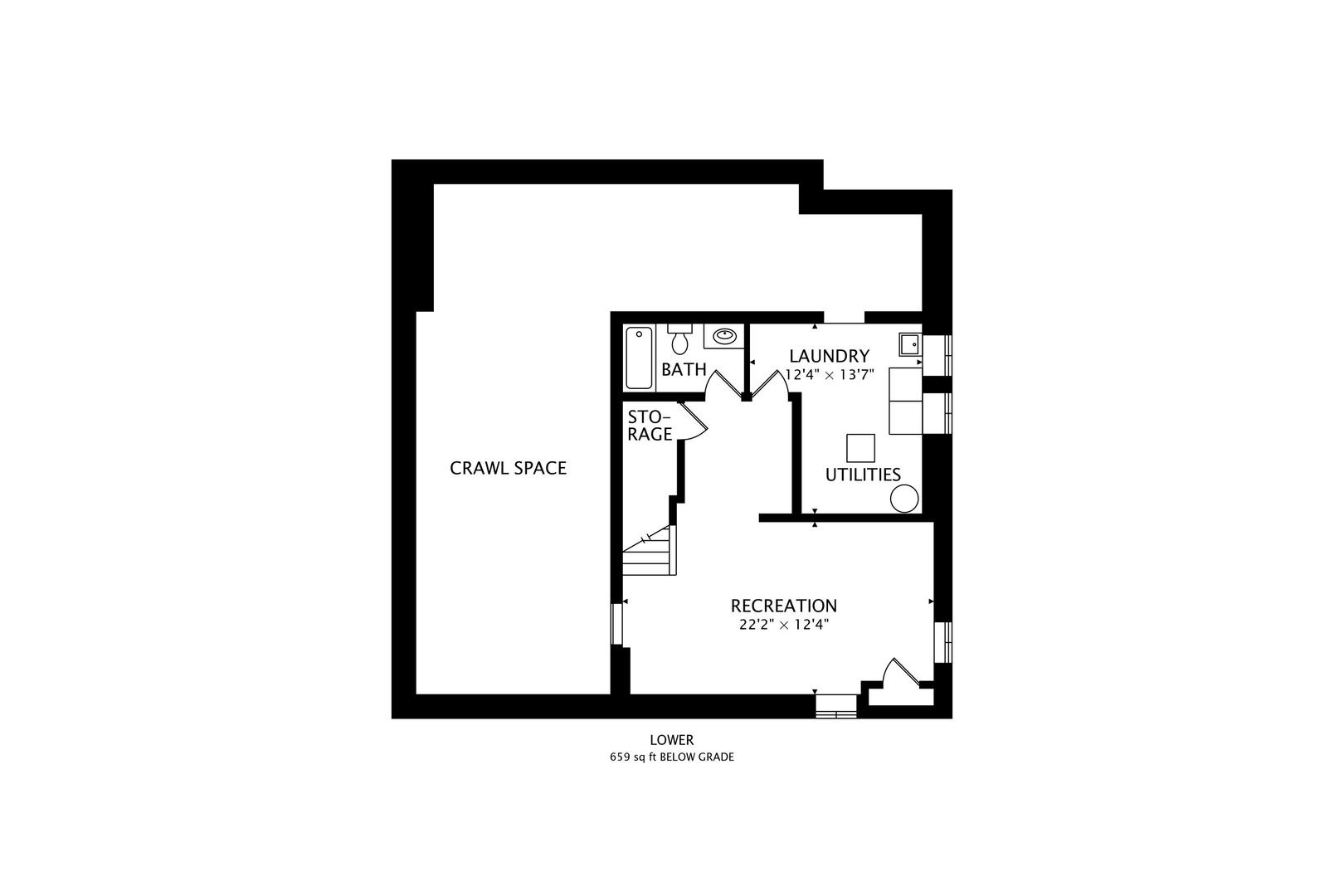 909 Locust Road Wilmette, IL 60091 - Photo 45 of 45 a picture of a bench in front of a door