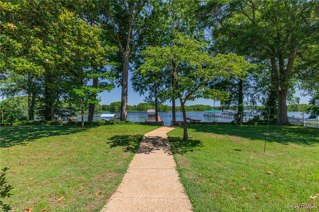 716 West Riverside Drive Lanexa, VA 23089 - Photo 10 of 43 Walk way from house to riverside deck.