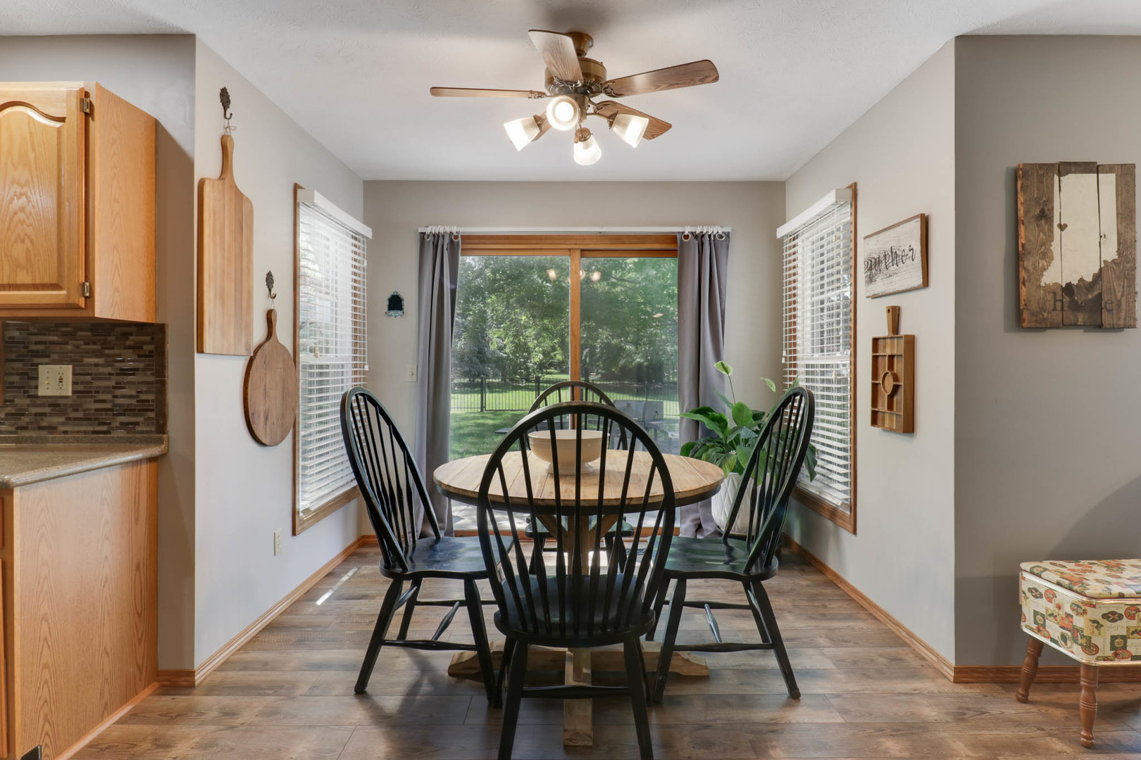 3203 Eagle Crest Road Bloomington, IL 61704 - Photo 11 of 52 a view of a dining room with furniture window and outside view