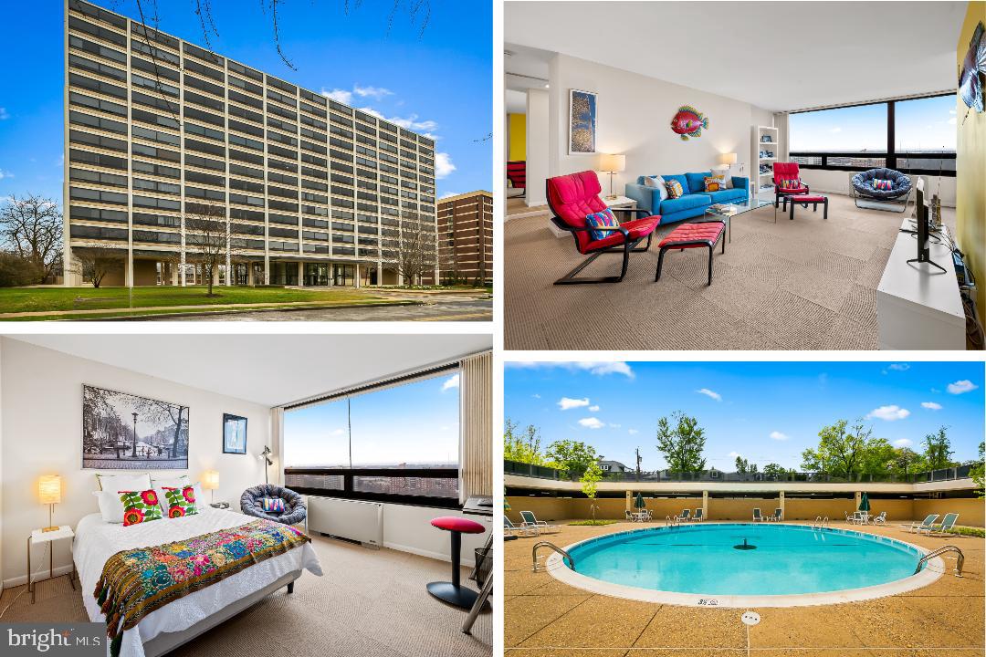 4000 North Charles Street, Unit 1605 Baltimore, MD 21218 - Photo 1 of 45 a living room with furniture and a flat screen tv