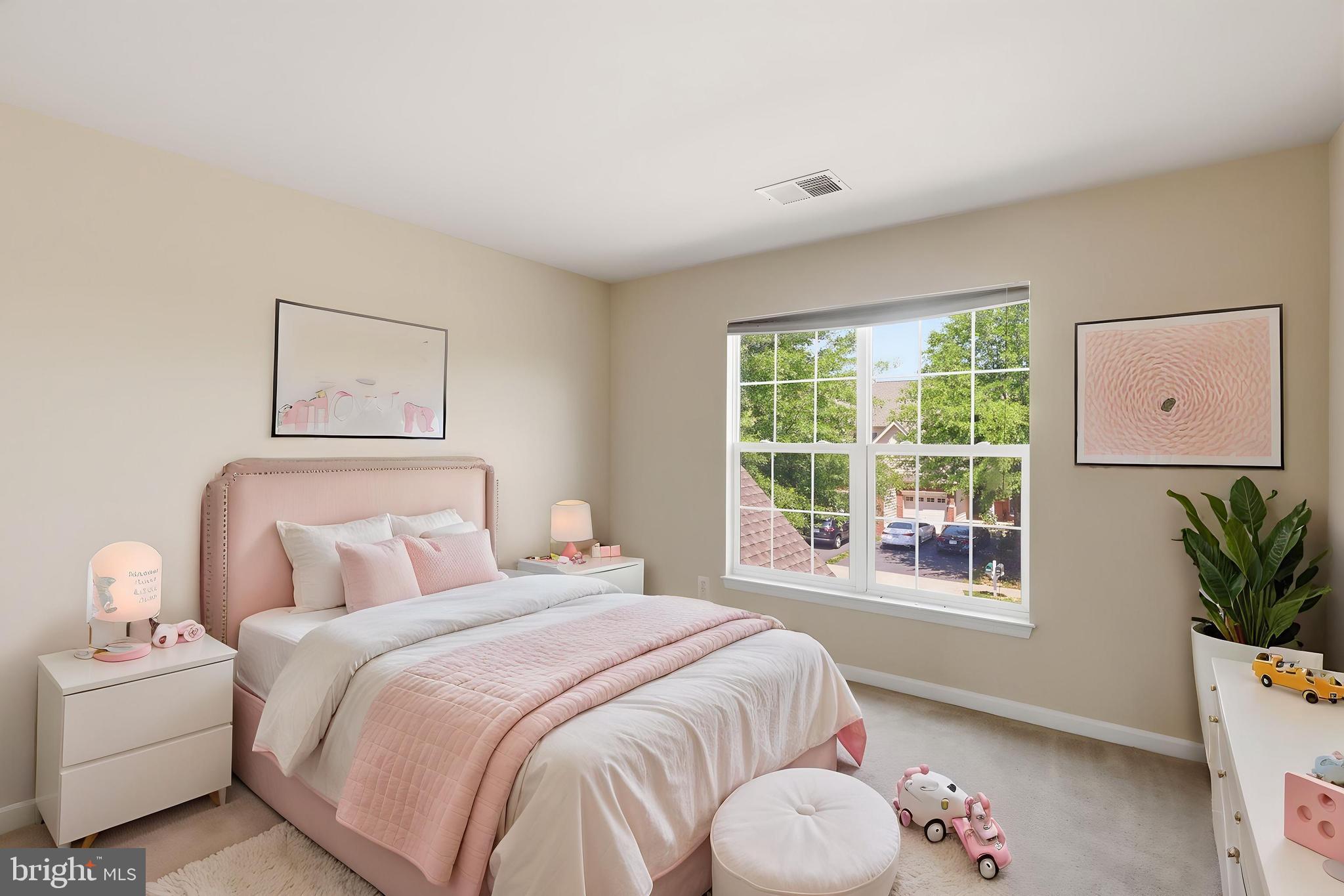 19617 Edgemont Square Ashburn, VA 20147 - Photo 37 of 65 a bedroom with a bed and a window