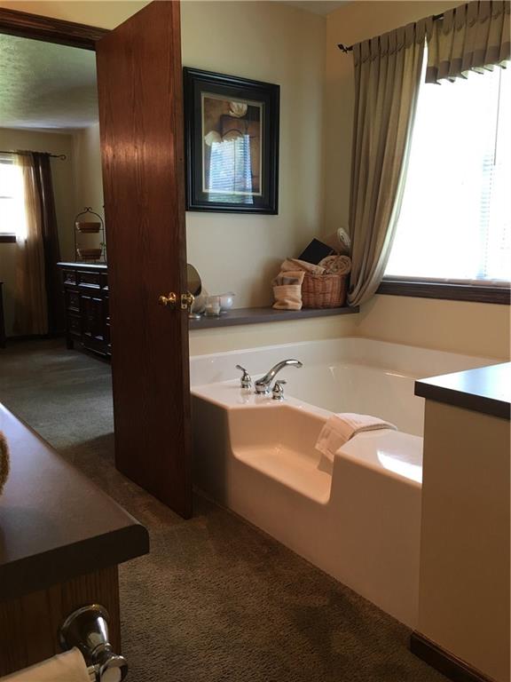 704 Red Mill Road Kittanning, PA 16201 - Photo 17 of 25 Master Bedroom on-suite Bathroom with garden tub/shower!
