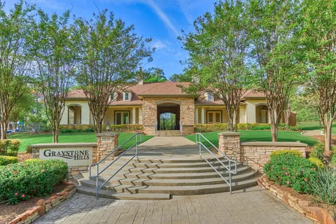 a view of outdoor space with garden and deck