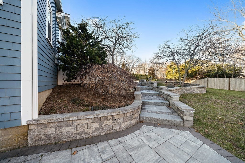 125 Driftway Scituate, MA 02066 - Photo 22 of 35 a view of a yard with large trees