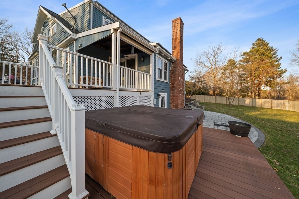 125 Driftway Scituate, MA 02066 - Photo 29 of 35 a view of a roof deck with couches and wooden floor