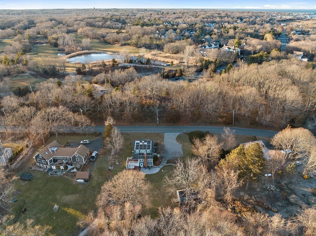 125 Driftway Scituate, MA 02066 - Photo 30 of 35 an aerial view of a house with a lake view