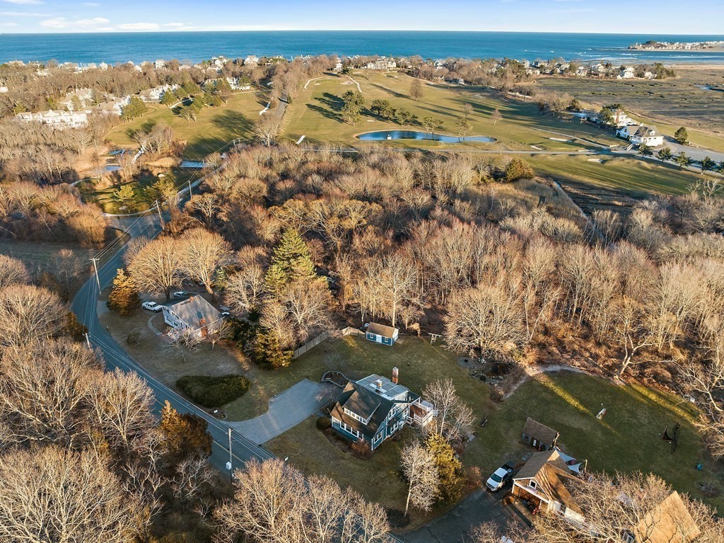 125 Driftway Scituate, MA 02066 - Photo 31 of 35 an aerial view of a house with a lake view