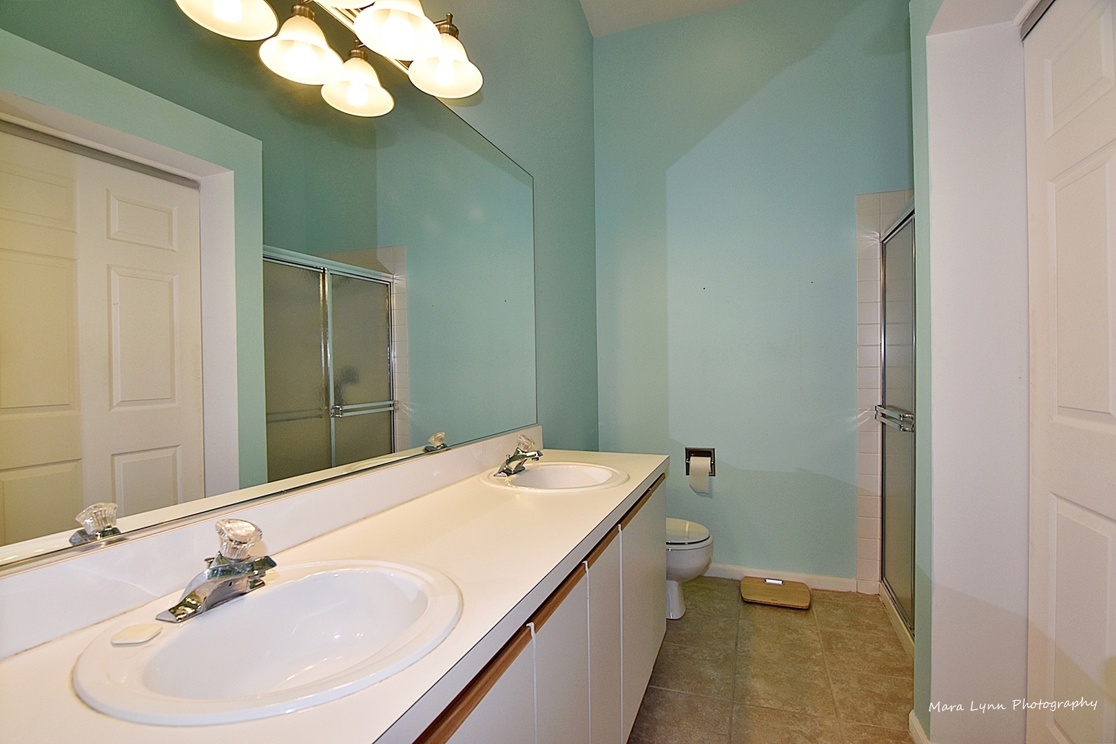 625 Cobblestone Court Elgin, IL 60120 - Photo 10 of 15 a bathroom with a sink and a mirror