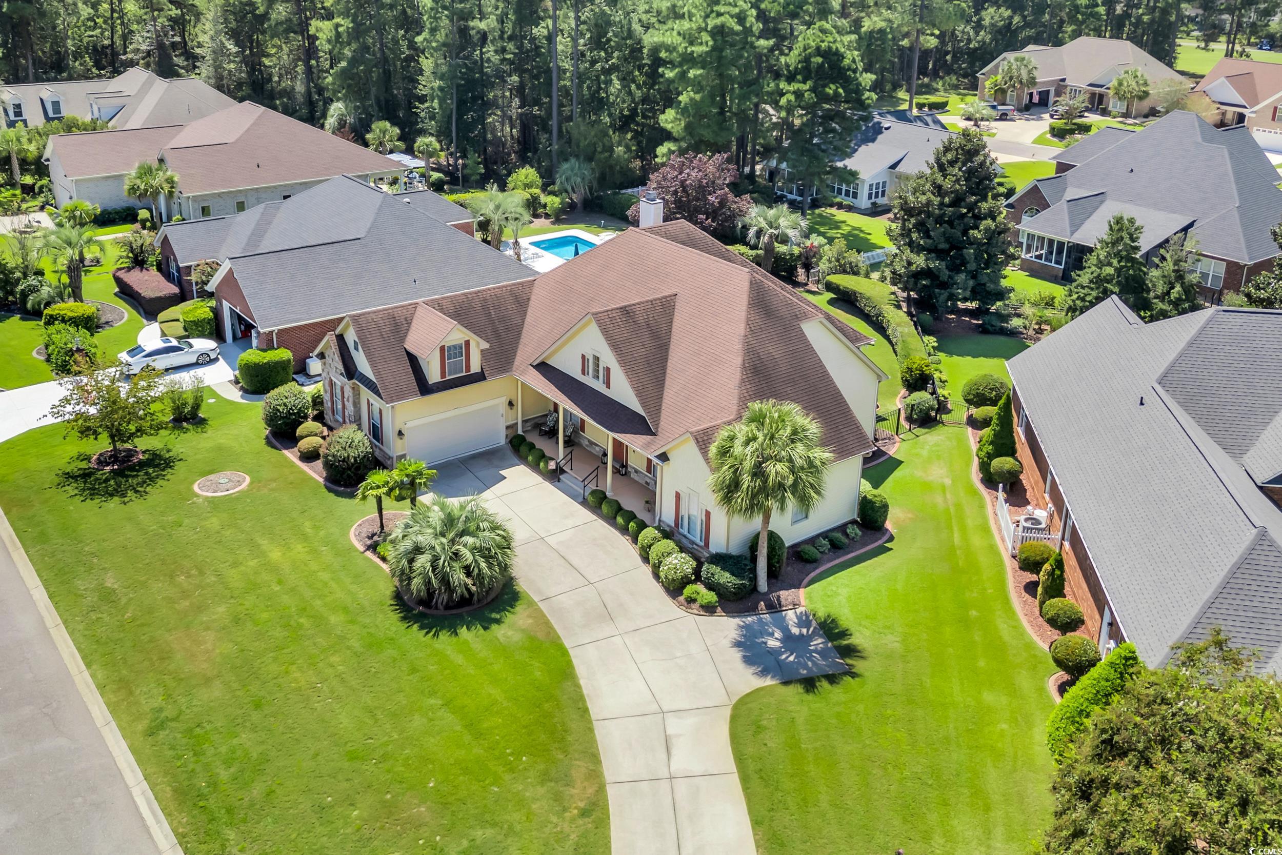 4254 Congressional Drive Myrtle Beach, SC 29579 - Photo 34 of 40 Aerial view of residential area