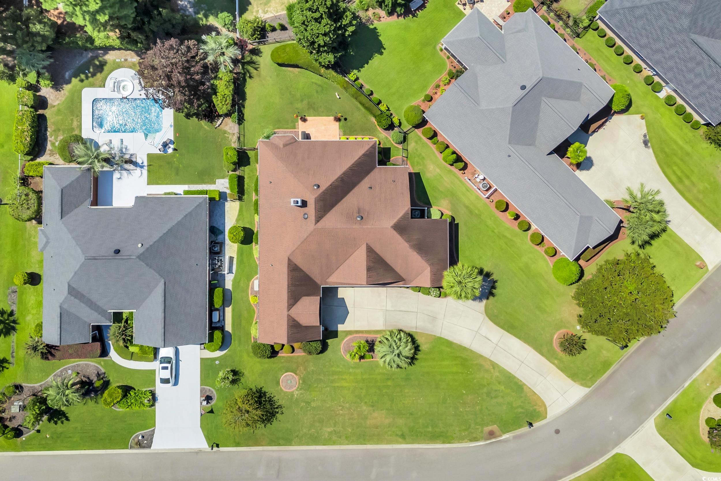 4254 Congressional Drive Myrtle Beach, SC 29579 - Photo 36 of 40 View from above of property