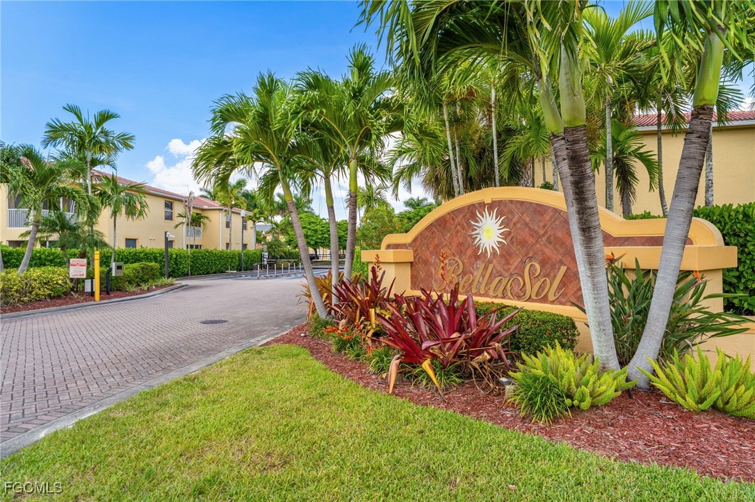 4336 Bellasol Circle, Unit 2911 Fort Myers, FL 33916 - Photo 36 of 45 a view of a backyard