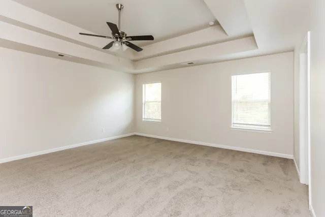 a view of a window in a room