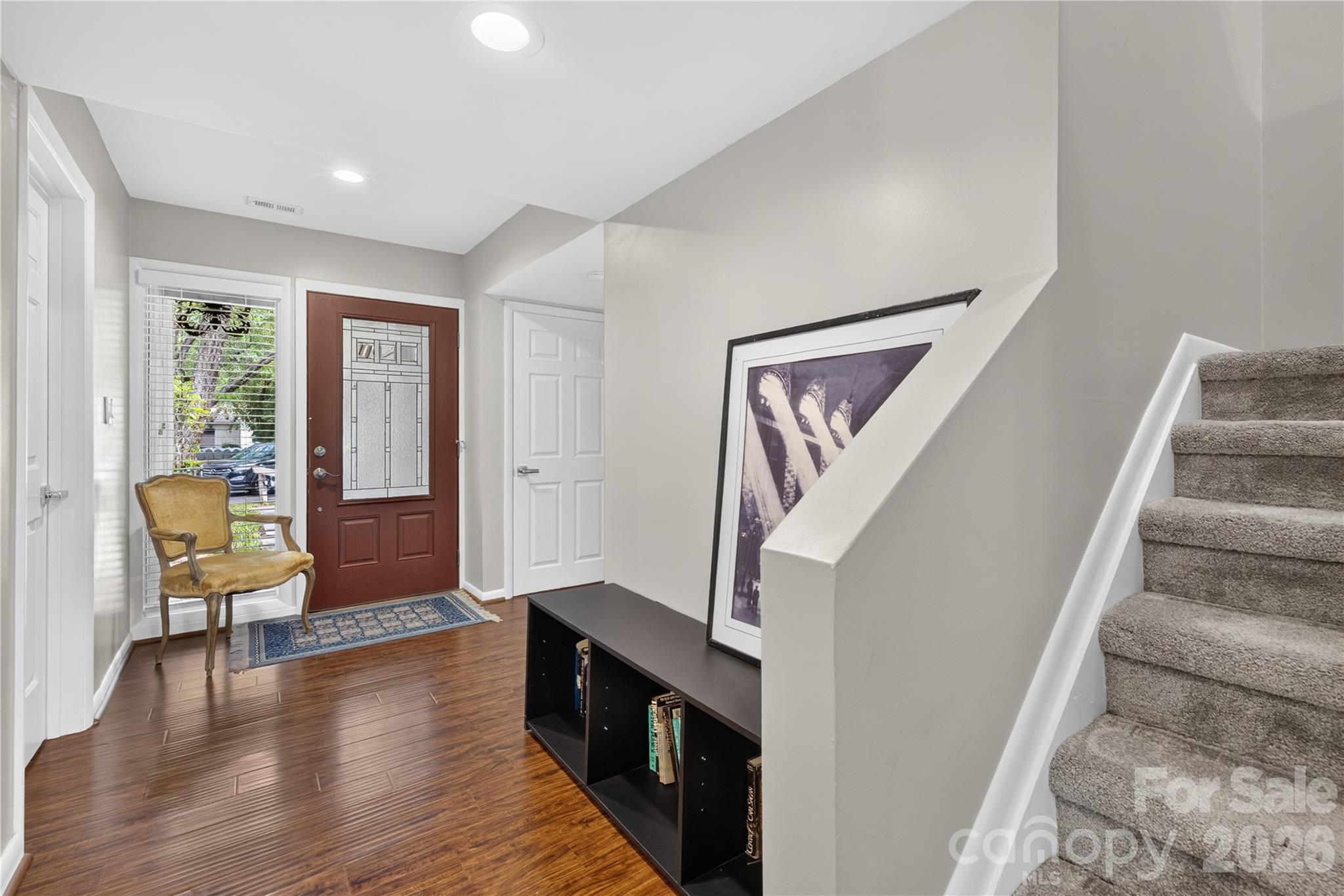 185 Riverview Terrace Clover, SC 29710 - Photo 19 of 35 a living room with furniture and a wooden floor