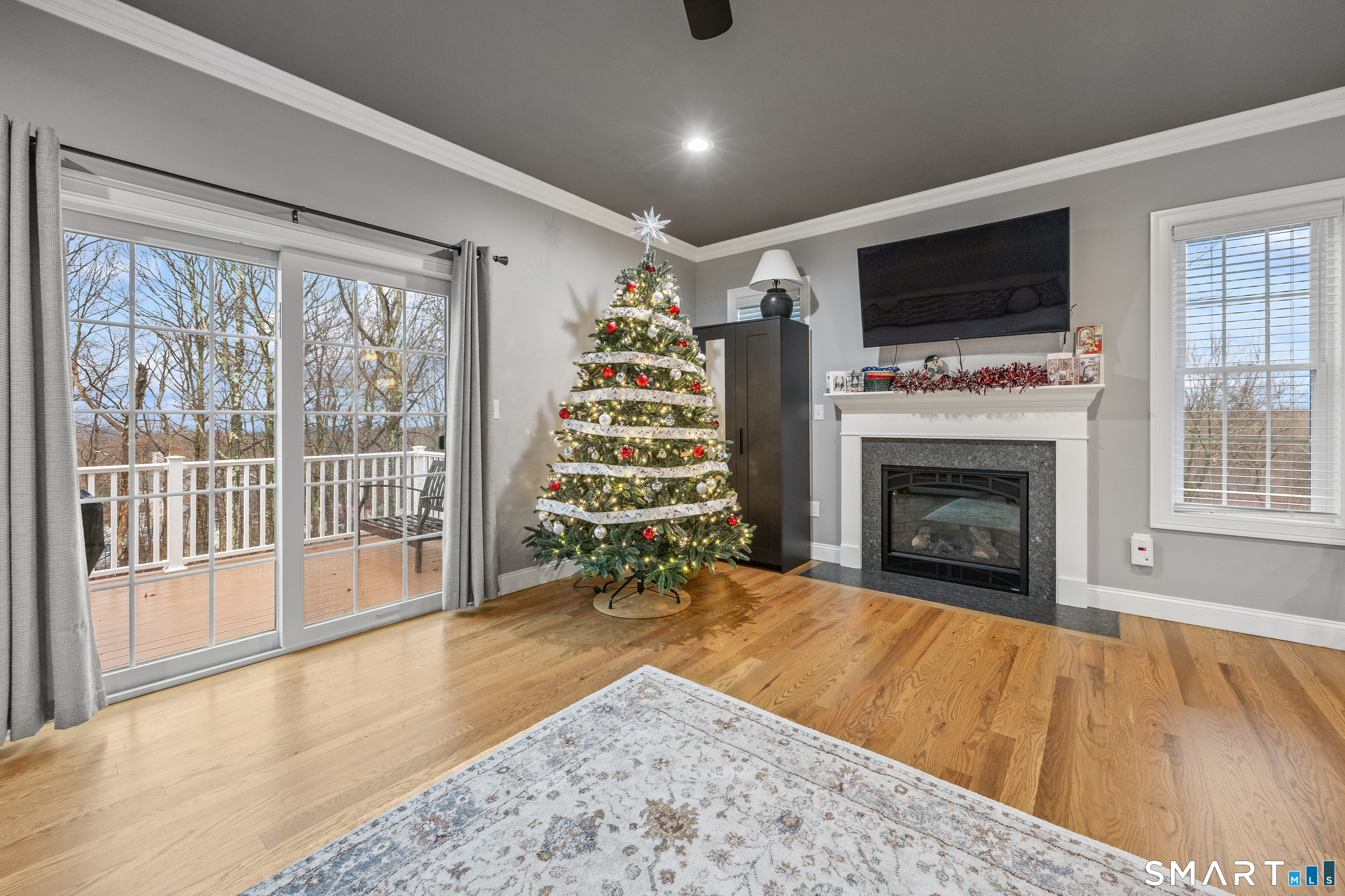 52 Brookview Circle, Unit 52 Bristol, CT 06010 - Photo 12 of 29 a view of a livingroom with an empty space and a fireplace