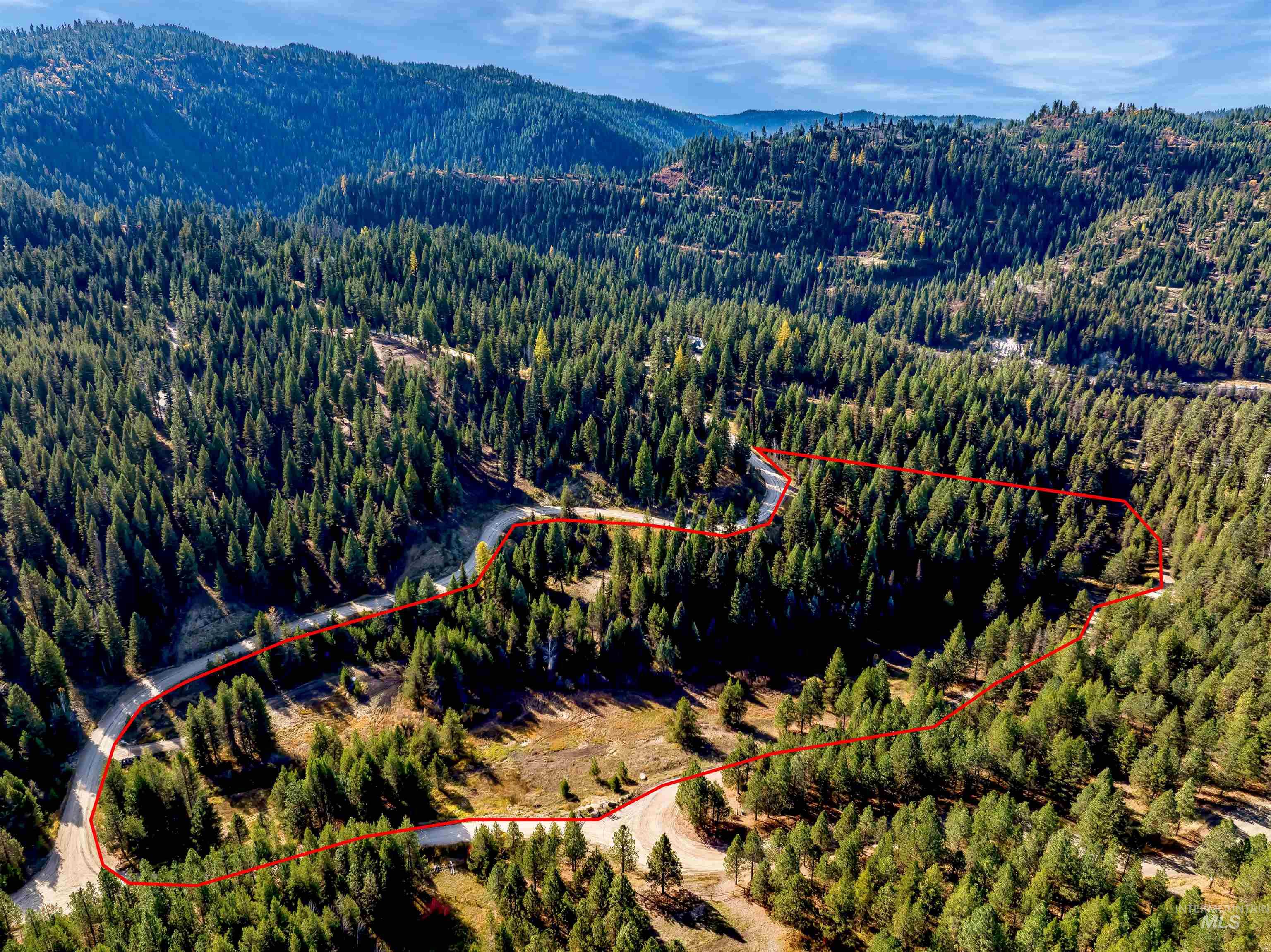 201 Tripod View Cascade, ID 83611 - Photo 22 of 41 View of property location with property boundaries highlighted