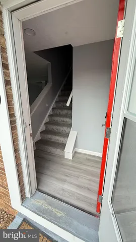 a view of an entryway