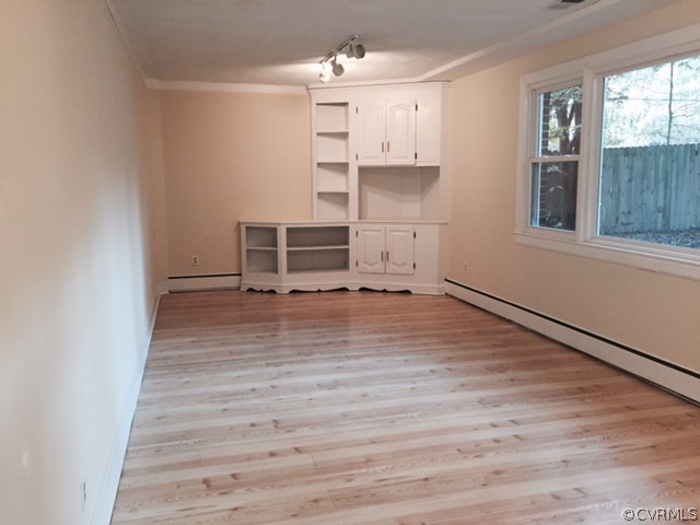 1602 Bexhill Road Henrico, VA 23229 - Photo 12 of 24 Lower Level ! Ikea Laminate Flooring, Built-ins,