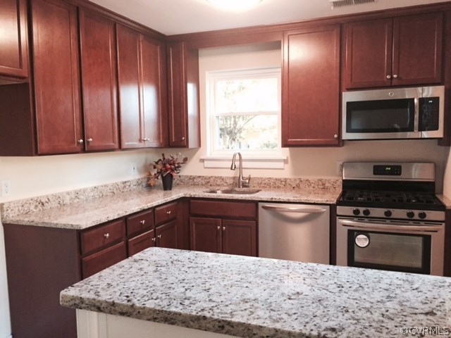 1602 Bexhill Road Henrico, VA 23229 - Photo 8 of 24 Fantastic totally renovated Kitchen, New Tile Floo