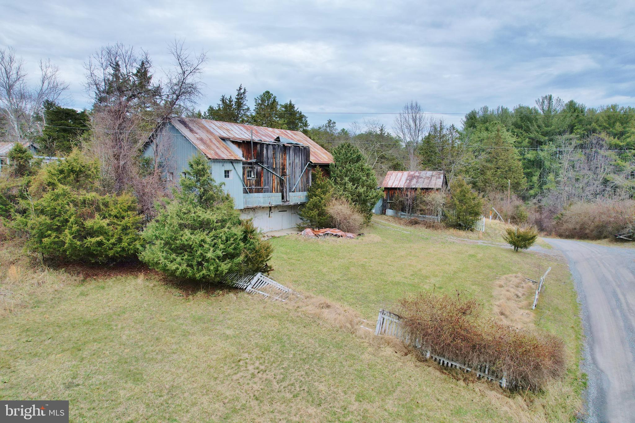 0 Boyer Road Fort Valley, VA 22652 - Photo 3 of 38 a view of a garden with a building in the background
