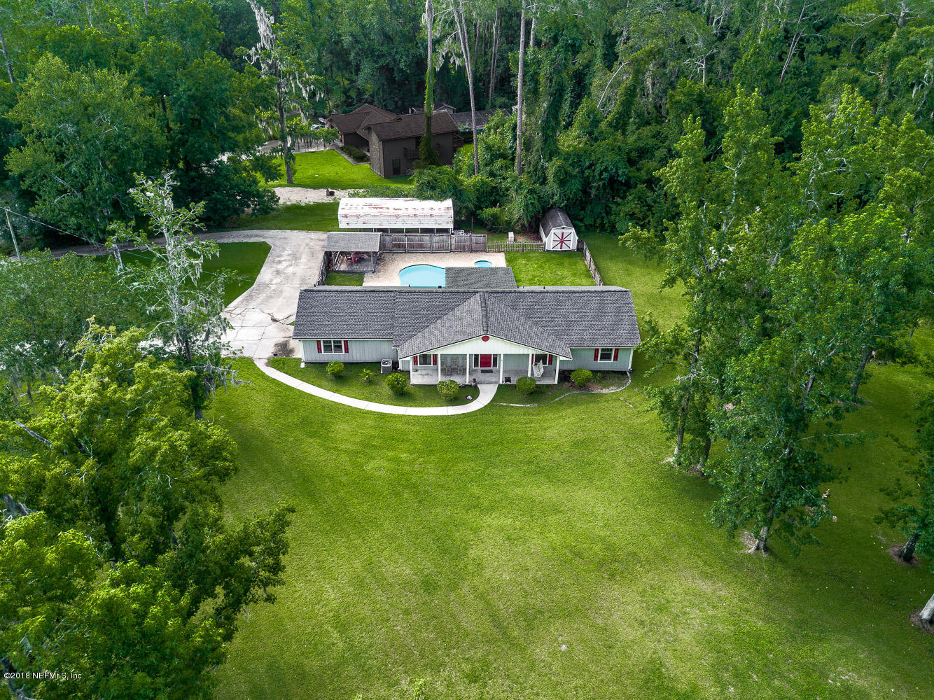 1463 Arena Road Fleming Island, FL 32003 - Photo 38 of 41 Exterior Aerial 3
