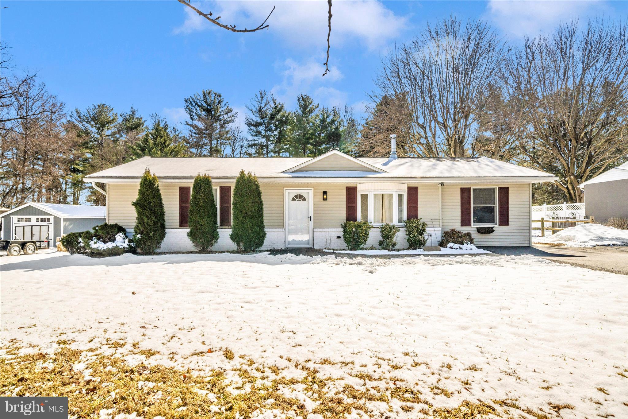 923 Klees Mill Road Westminster, MD 21157 - Photo 1 of 52 a front view of a house with a yard