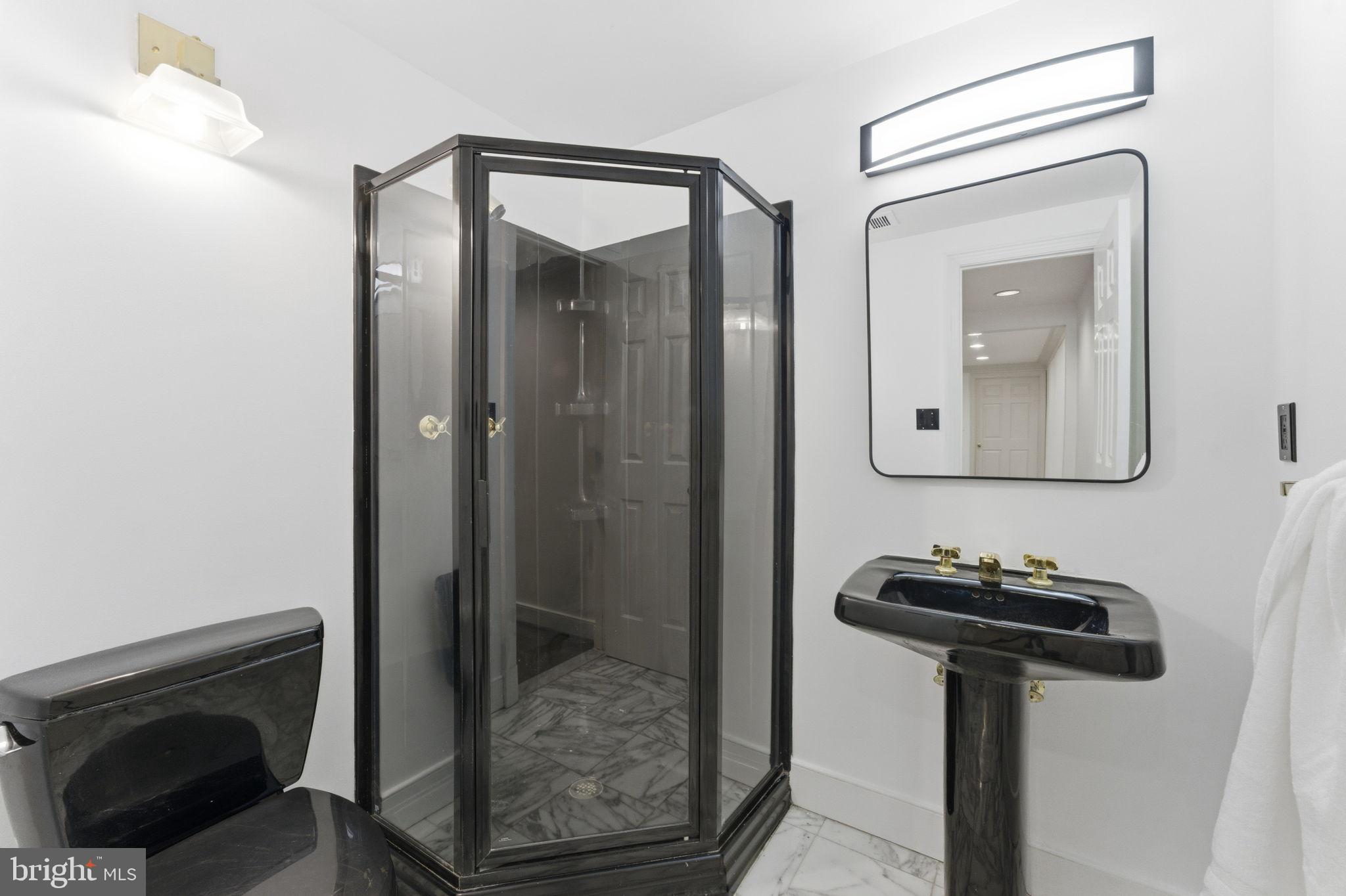 4354 Westover Place Northwest Washington, DC 20016 - Photo 59 of 63 a bathroom with a mirror sink and vanity