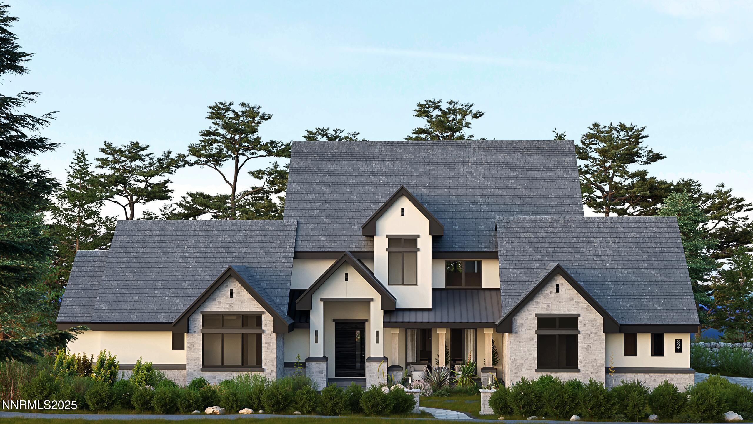 16960 Salut Court Reno, NV 89511 - Photo 2 of 42 a front view of a house with a yard and trees