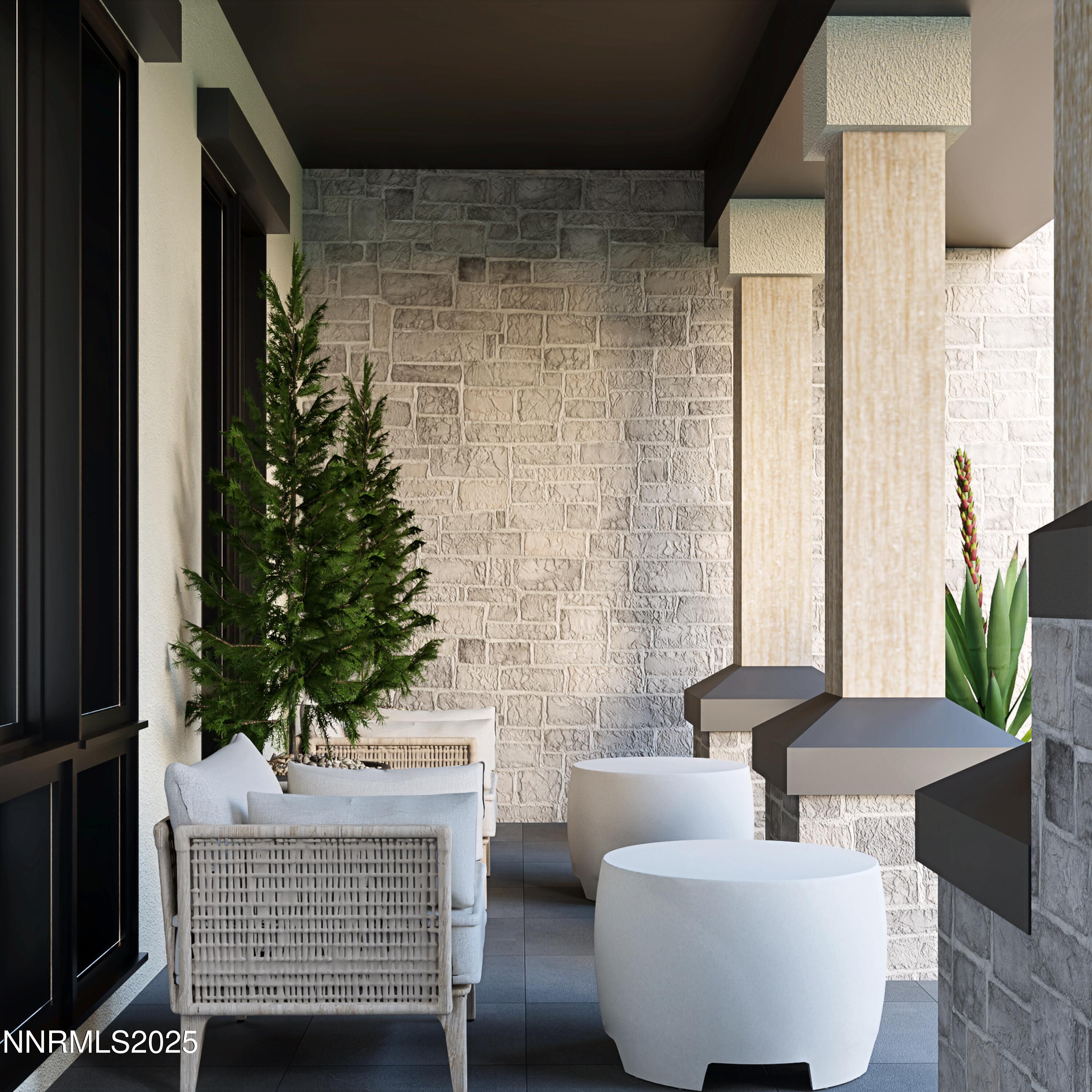 16960 Salut Court Reno, NV 89511 - Photo 38 of 42 a living room with furniture and a potted plant