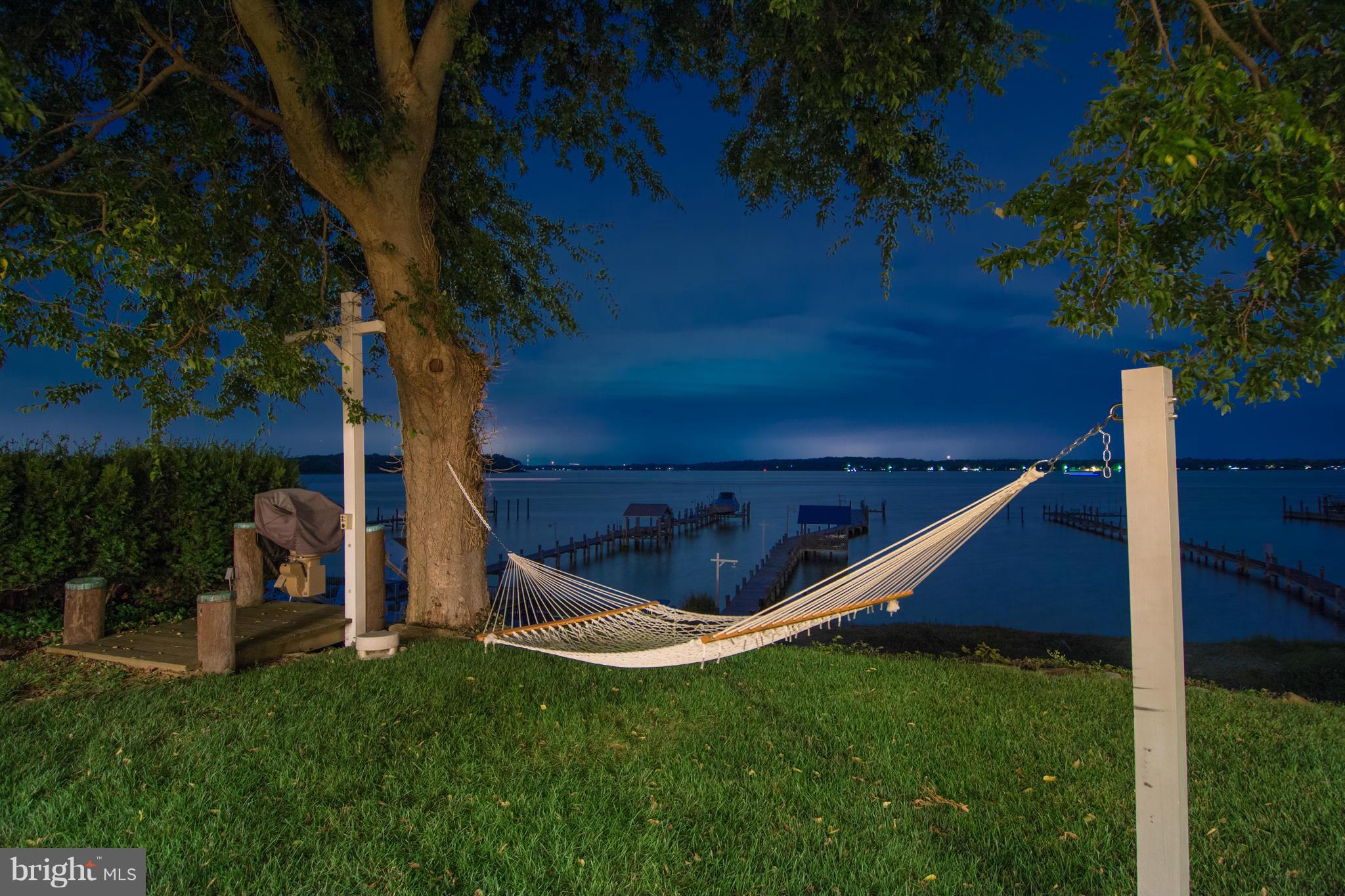 1278 Turkey Point Road Edgewater, MD 21037 - Photo 23 of 30 Night Water View