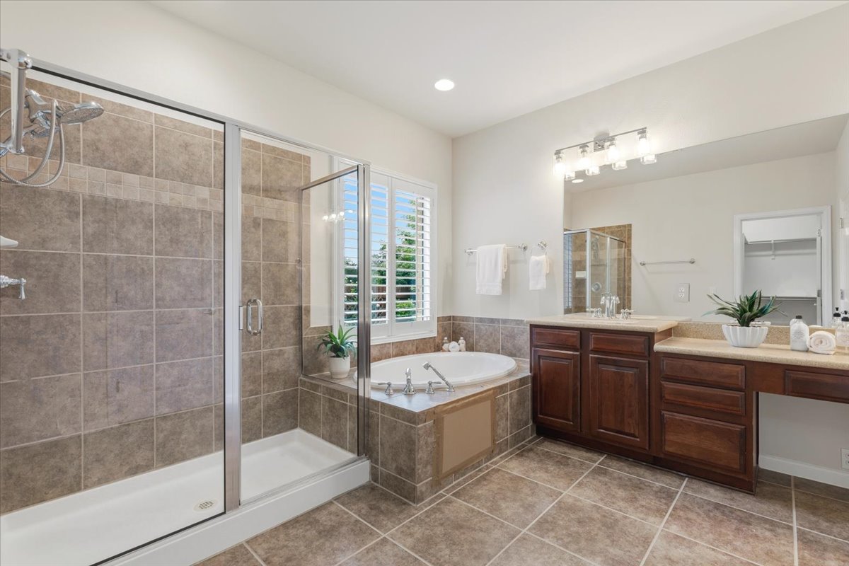 1709 Grassy Field Road Austin, TX 78737 - Photo 12 of 31 Primary ensuite with new shower enclosure and plenty of space