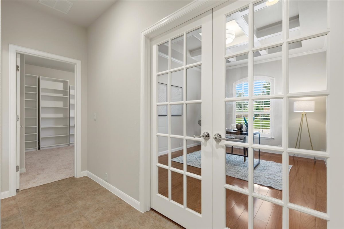 1709 Grassy Field Road Austin, TX 78737 - Photo 20 of 31 Large study at the front of the home