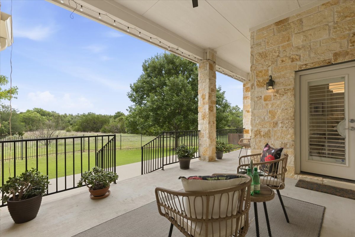 1709 Grassy Field Road Austin, TX 78737 - Photo 25 of 31 Lovely back covered patio