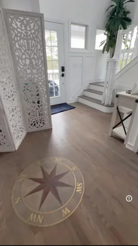 a view of entryway and hall