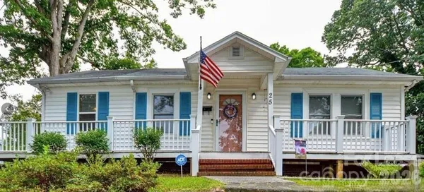 front view of house with a yard