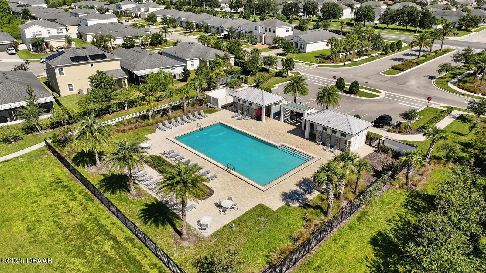 5428 Estero Loop Port Orange, FL 32128 - Photo 36 of 41 an aerial view of residential houses with outdoor space