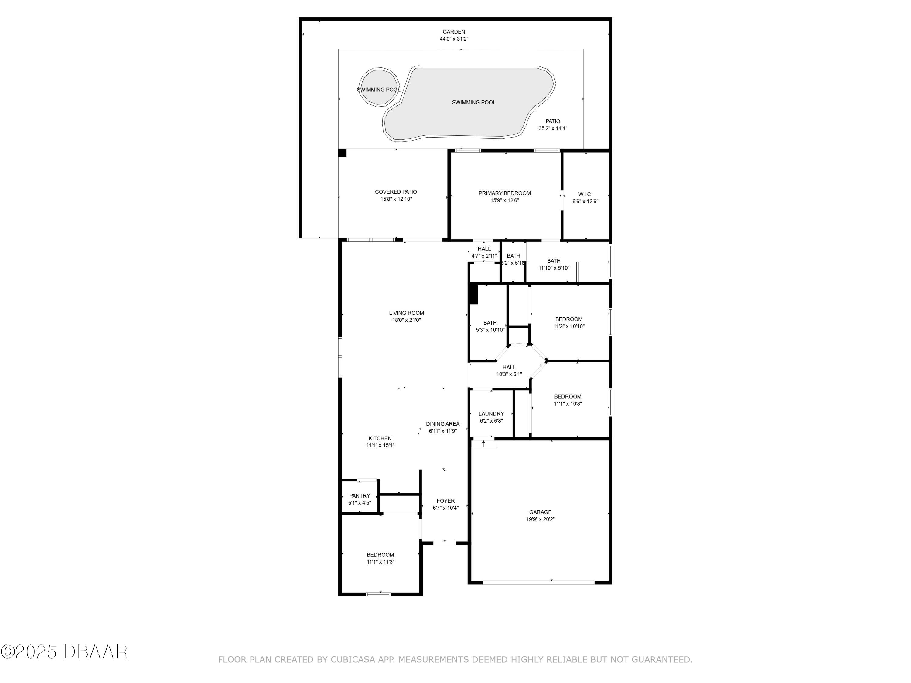 5428 Estero Loop Port Orange, FL 32128 - Photo 41 of 41 a picture of a floor plan