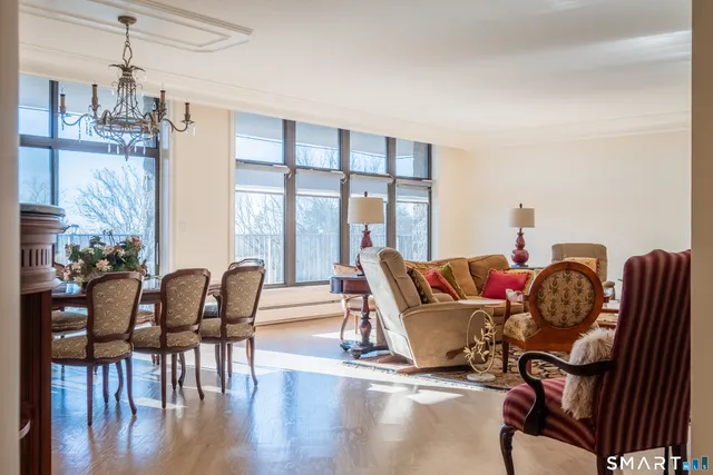a view of balcony with a potted plant