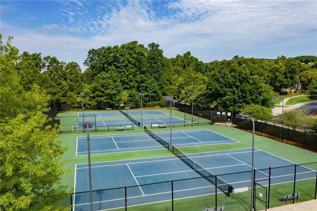 641 Little Bear Loop Canton, GA 30114 - Photo 36 of 37 a view of a tennis court