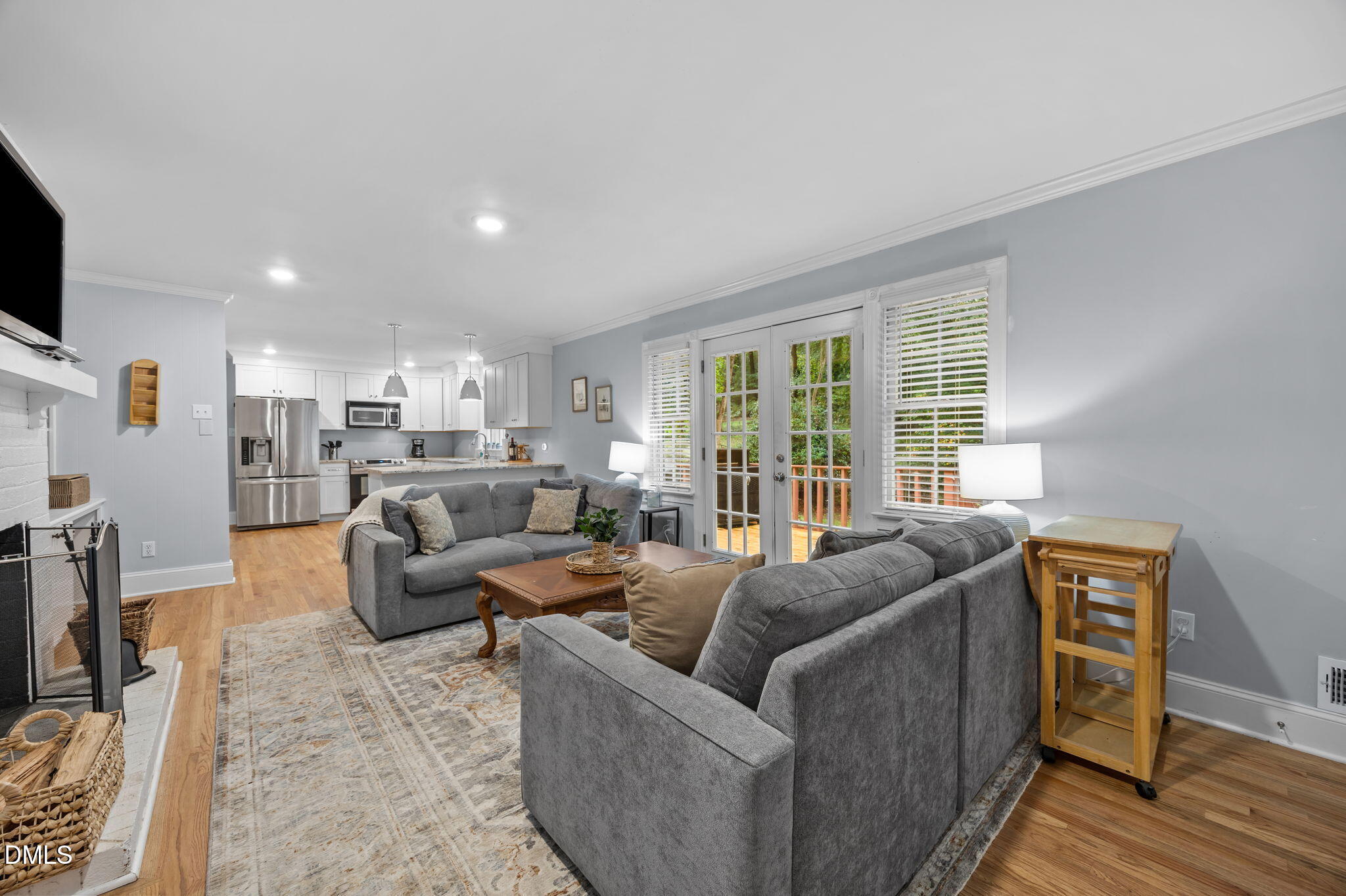 4902 Carteret Drive Raleigh, NC 27612 - Photo 21 of 44 Family Room open to Kitchen