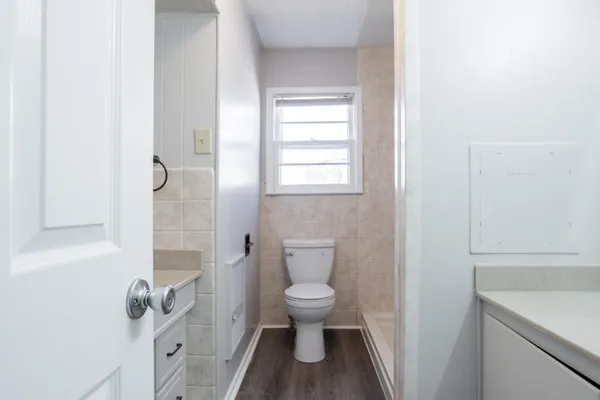 a bathroom with a sink and a toilet