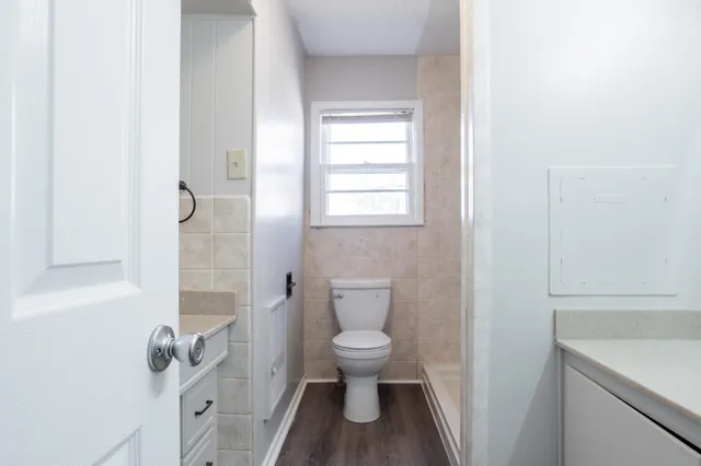 a bathroom with a sink and a toilet