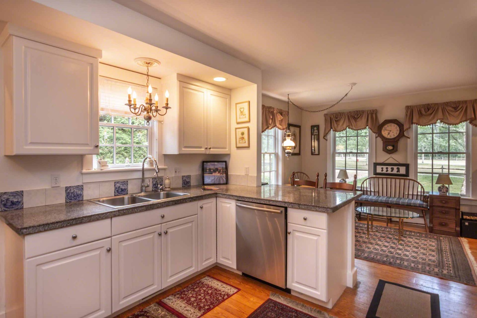 14 Bold Meadow Road Edgartown, MA 02539 - Photo 15 of 37 Open Kitchen and Casual Living Area