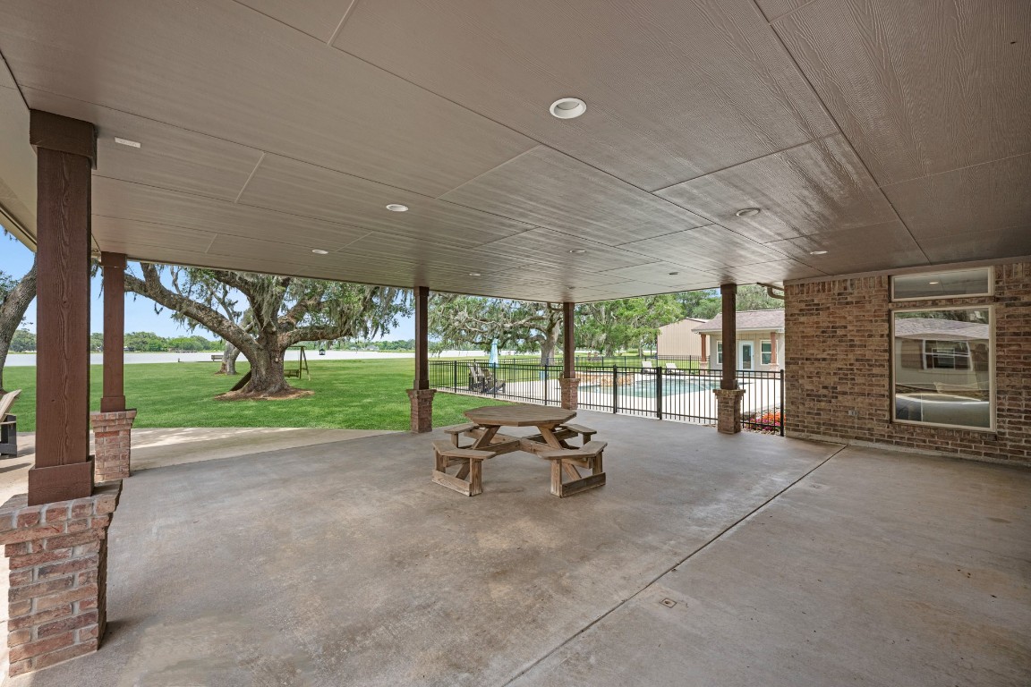 814 Sunset Trail Angleton, TX 77515 - Photo 25 of 33 Covered Back Porch